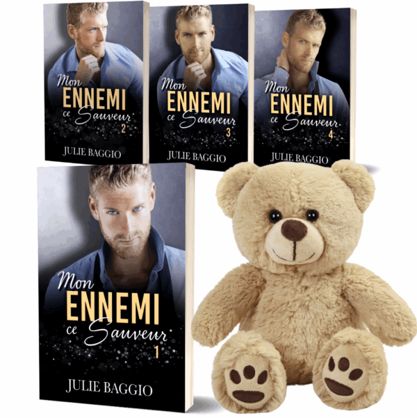 Maxi Box de sortie : Mon ennemi, ce sauveur (4 tomes ) + peluche de l'histoire (précommande)